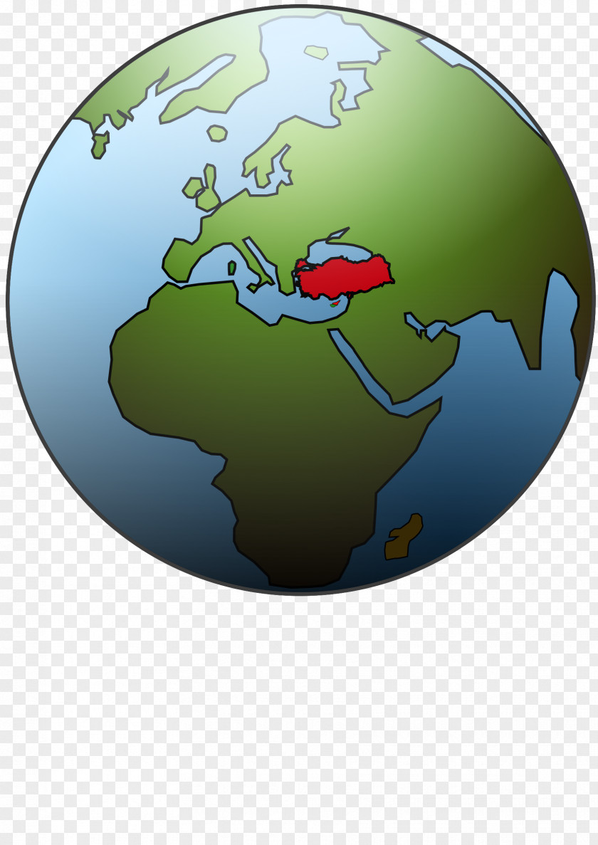 Turkey Globe Clip Art PNG