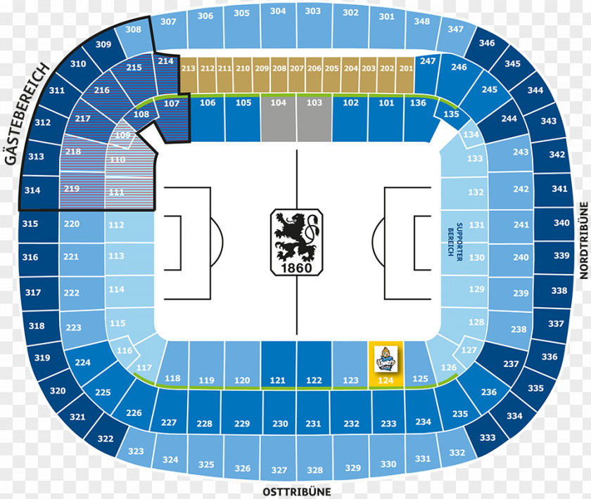 Allianz Arena TSV 1860 Munich FC Bayern Stadium DFB-Pokal PNG