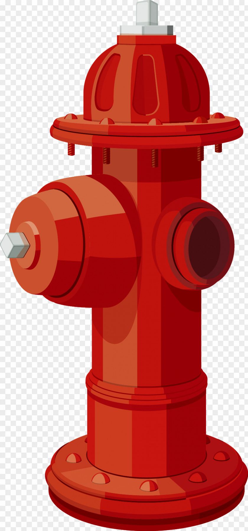 Cartoon Fire Hydrant Firefighting Firefighter PNG