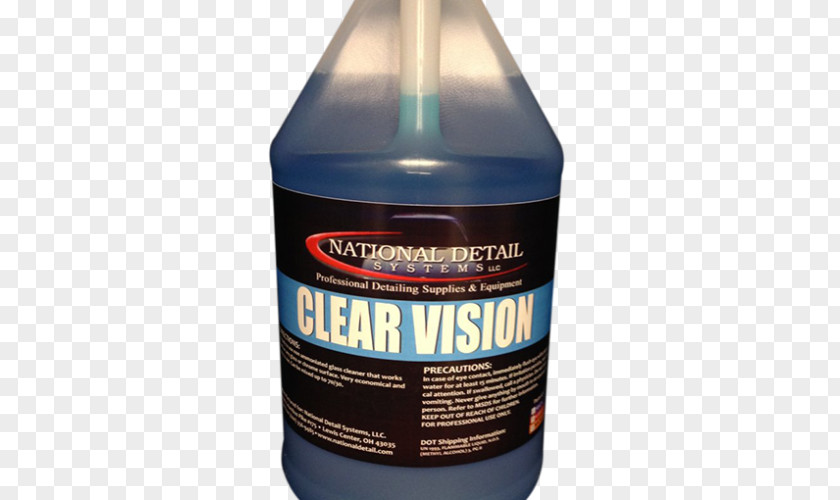 Clear Vision Exterior Cleaning Agent Liquid Industry PNG