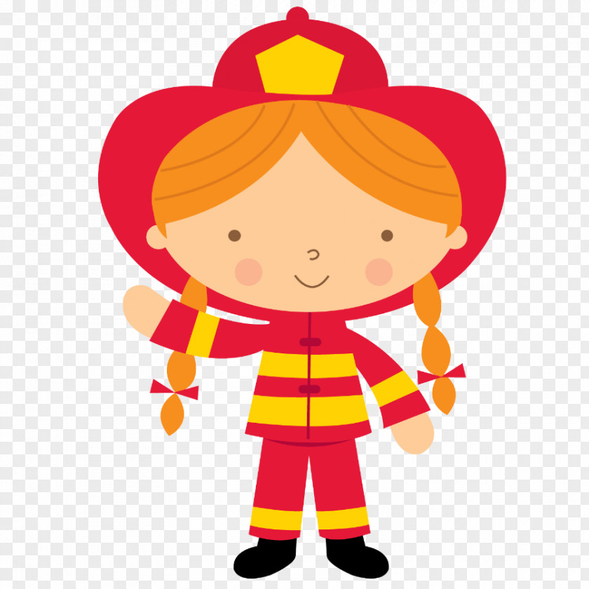 Firefighter Clip Art Fire Engine Department Image PNG