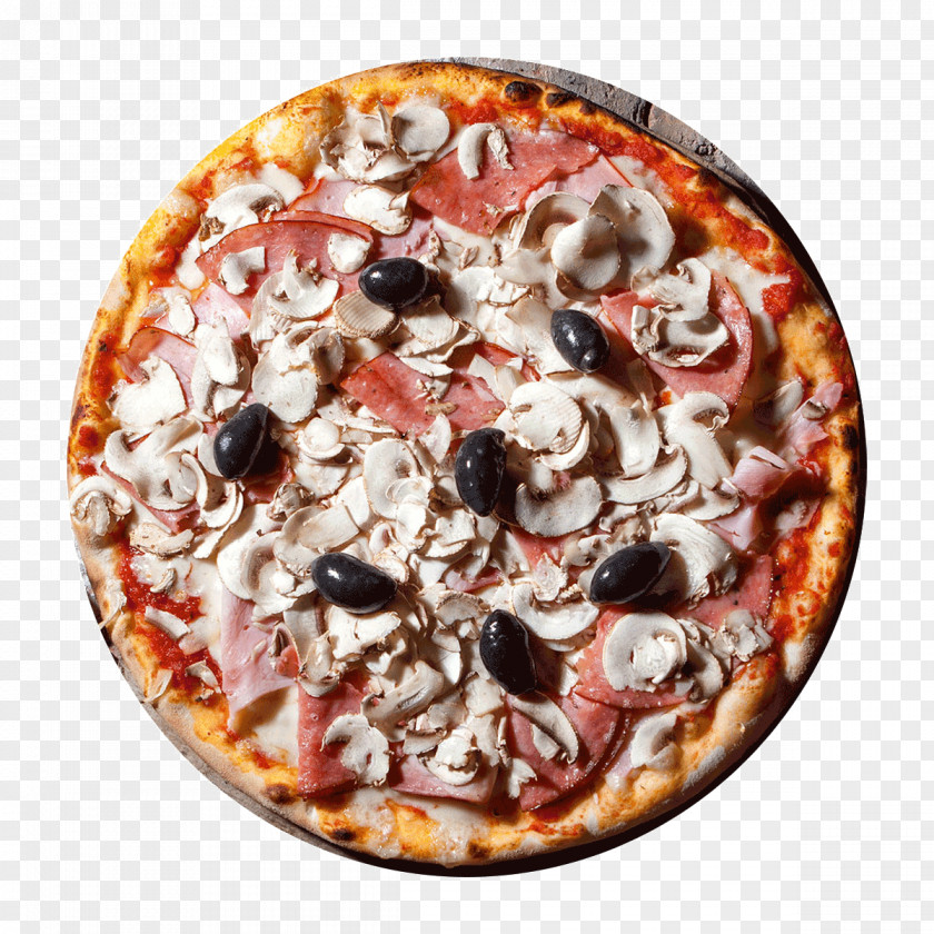 Pizza Sicilian Quattro Stagioni Prosciutto Margherita PNG