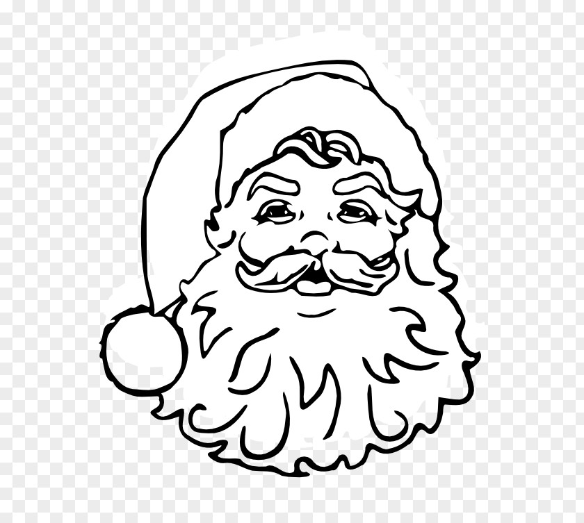 Black Santa Claus Pictures Christmas Child Drawing Clip Art PNG