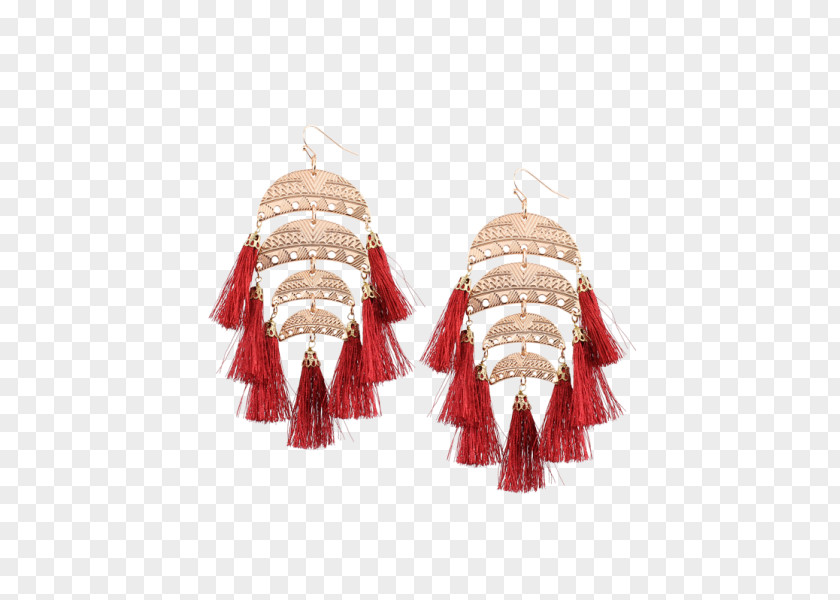 Crochet Red Heart Earrings Earring Jewellery Clothing Accessories Bijou Necklace PNG