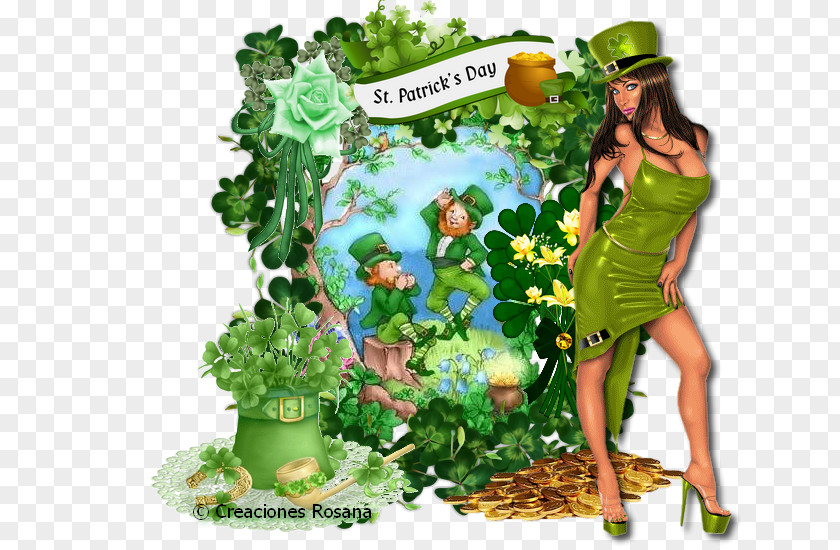 Grape Saint Patrick's Day Greeting & Note Cards Tree PNG