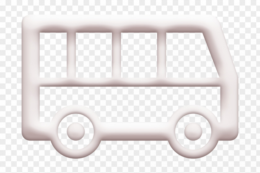 Rectangle Car Bus Icon Public Transport Vehicles PNG