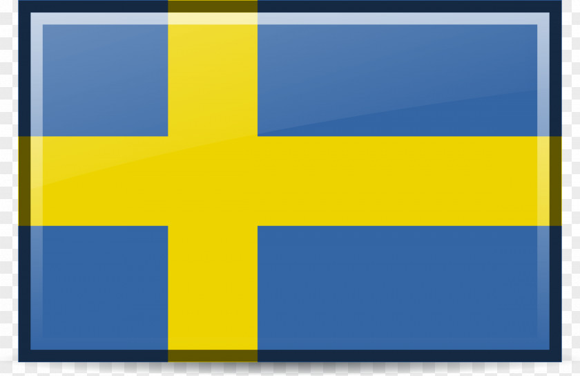 Ribbon Border Flag Of Sweden Clip Art PNG