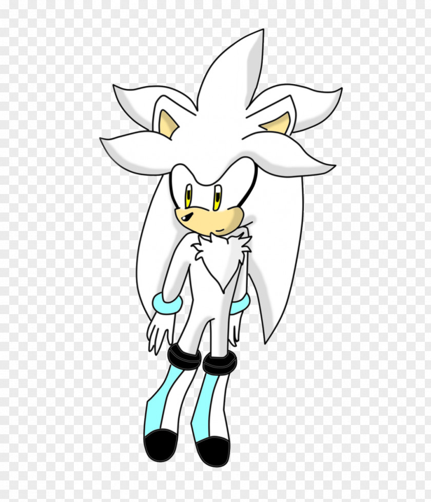 Silver The Hedgehog Drawing Line Art /m/02csf Clip PNG
