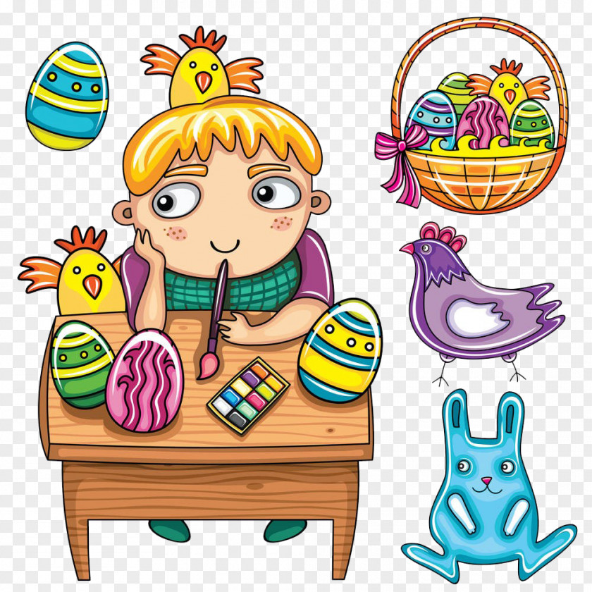 Child Painting Drawing Illustration PNG