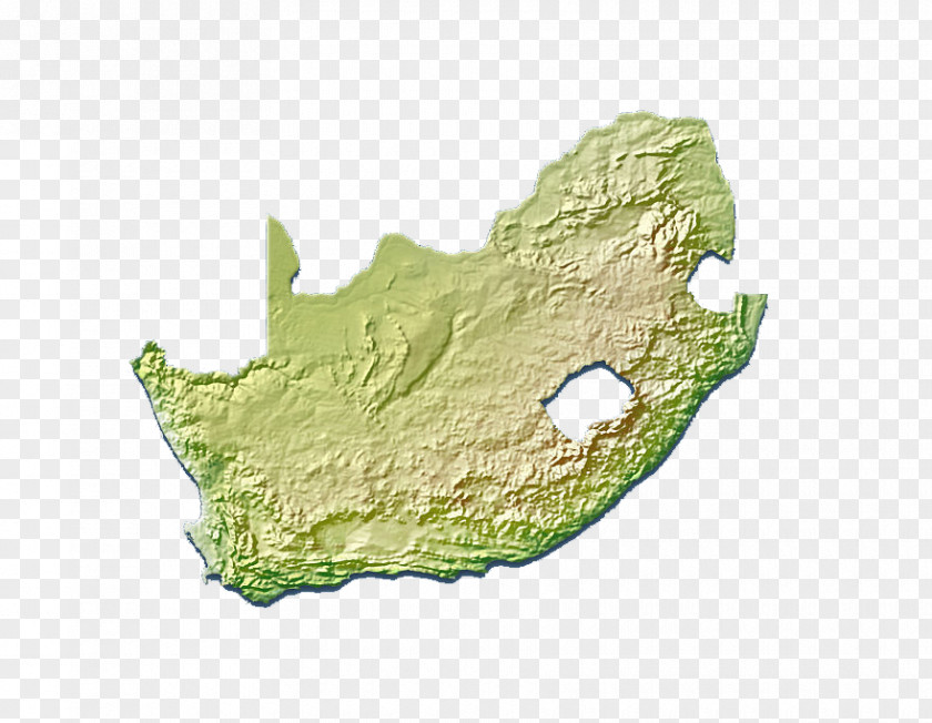 Geography Map Of South Africa Icon PNG
