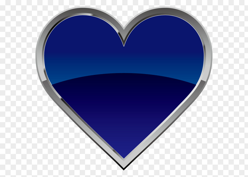 Heart Blue Clip Art PNG