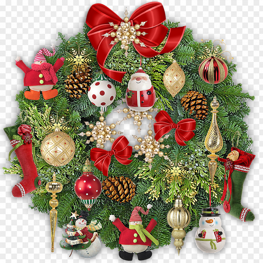 Christmas Ornament Advent Wreath Ded Moroz New Year PNG