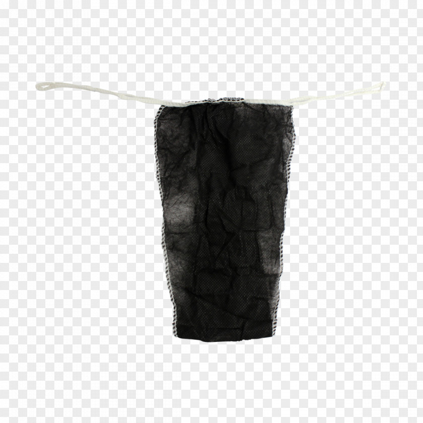 G String Fur Black M PNG