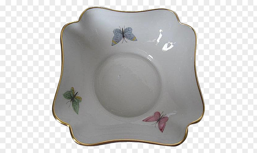 Hand Painted Candy Platter Plate Porcelain Tableware PNG