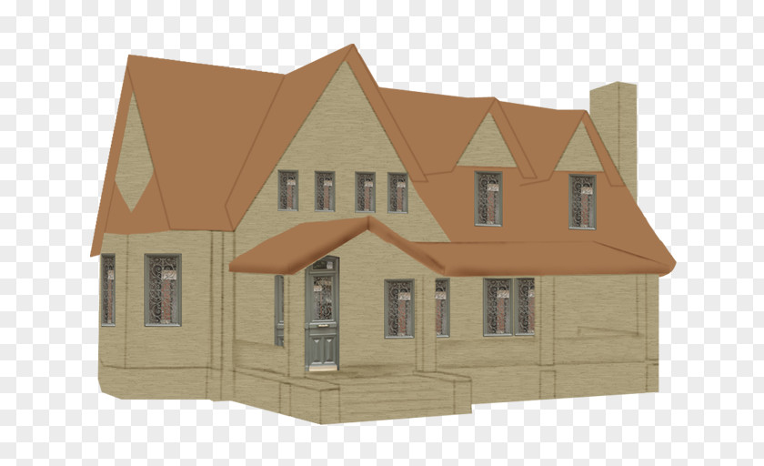 House Roof Property Facade PNG