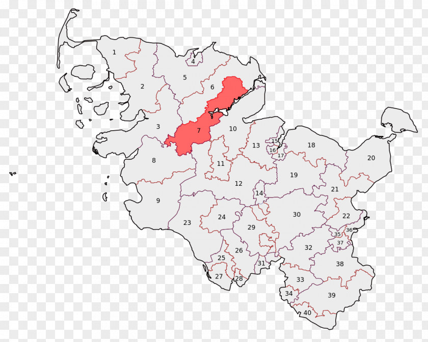 Mike Kroeger Ostholstein Landtagswahlkreis Husum-Eiderstedt Administrative Division Map Nordfriesland-Süd PNG