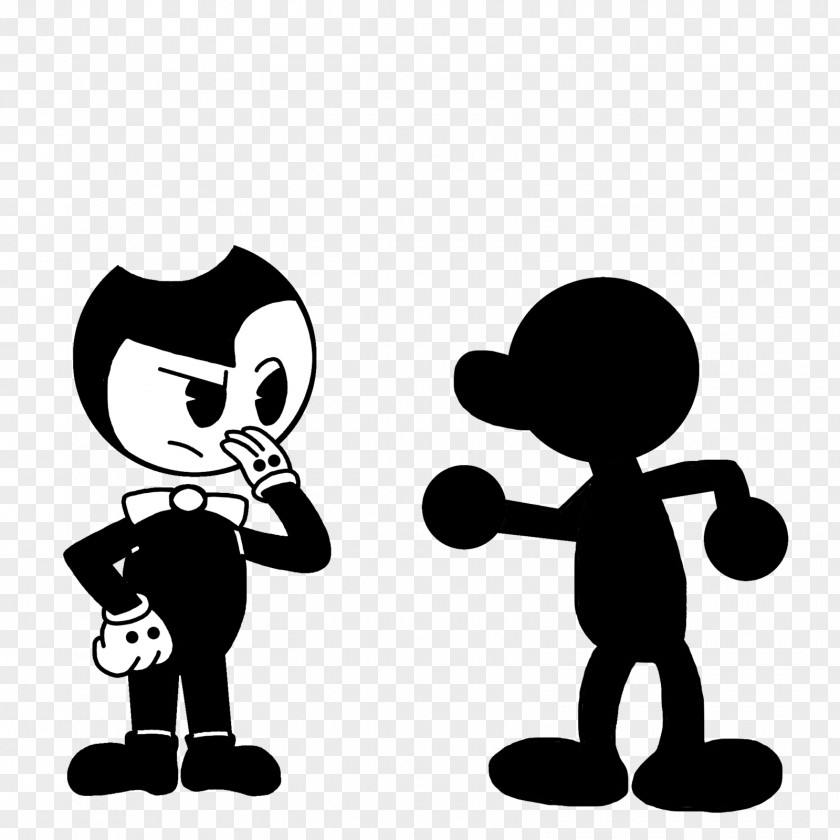 Mr&mrs Bendy And The Ink Machine Oggy Game & Watch Mr. Nintendo PNG