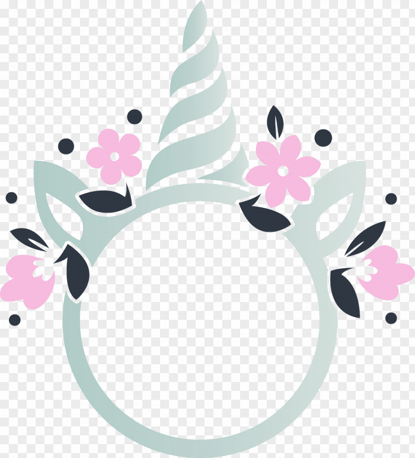 Pink Pattern Hair Accessory Plant PNG