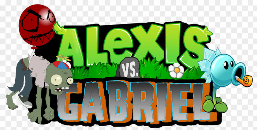 Plants Vs Zombies Vs. Logo Game Clip Art PNG