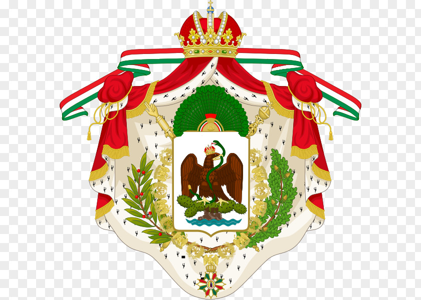 First Mexican Empire Mexico City Second Coat Of Arms PNG