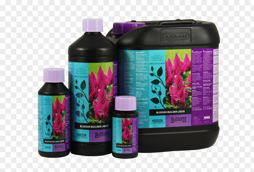 Flower Blossom Fertilisers Hydroponics Liquid PNG