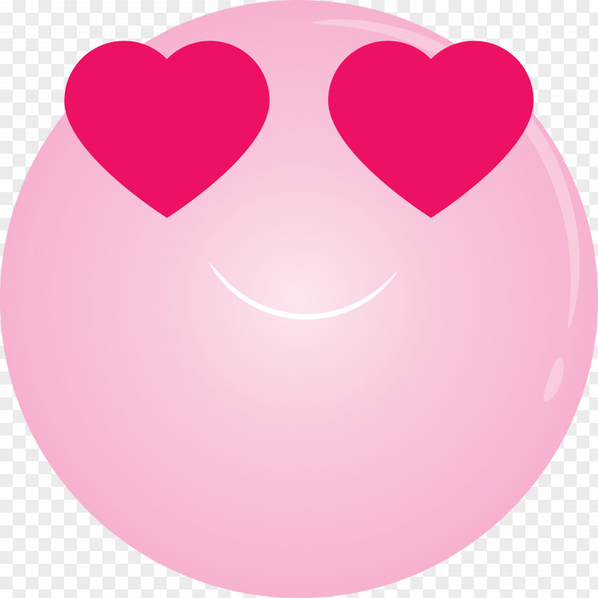 Smiley Pink M PNG
