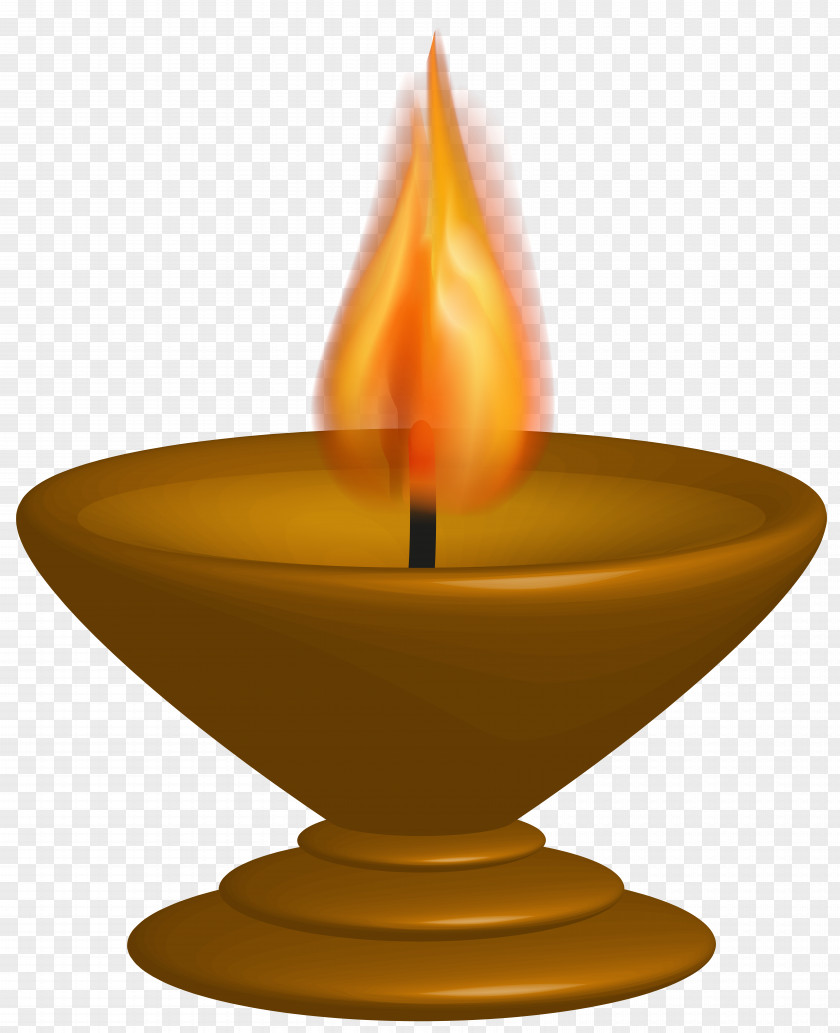 Diwali Candle Clip Art Image PNG