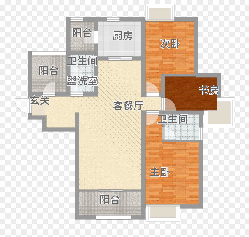 Huxing Floor Plan Product Design PNG