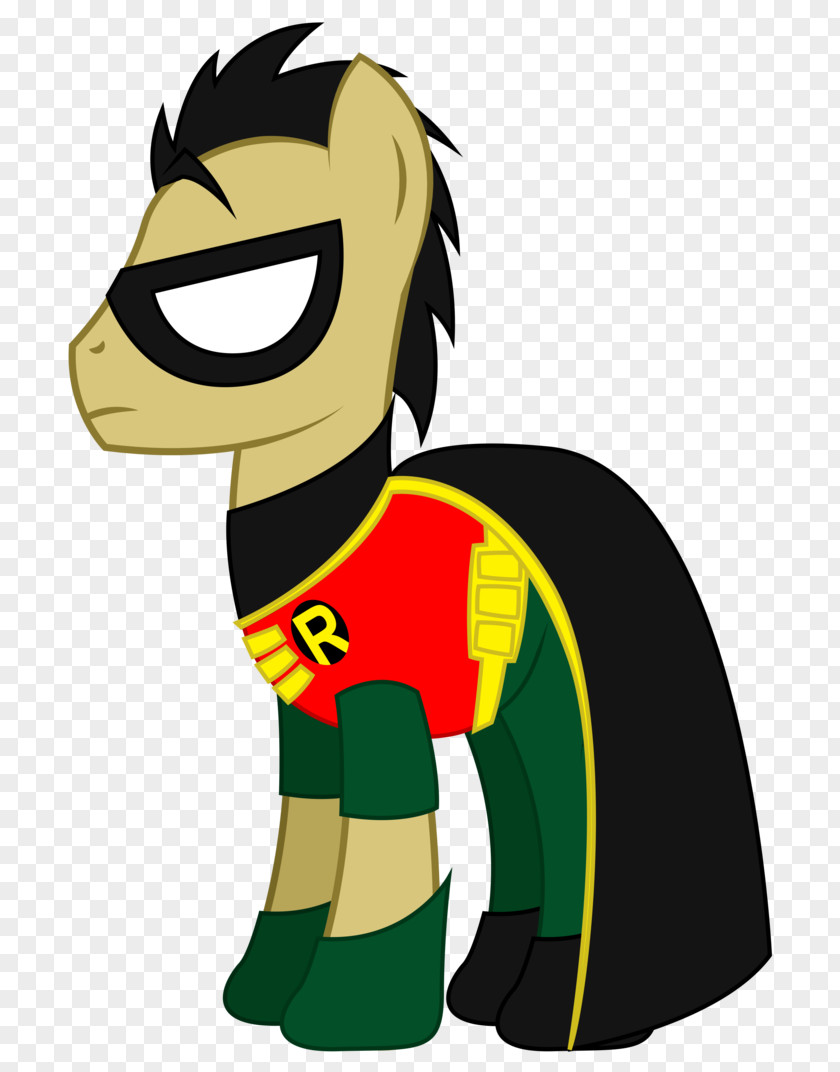 Teen Titans Pony Nightwing Robin Batman Horse PNG