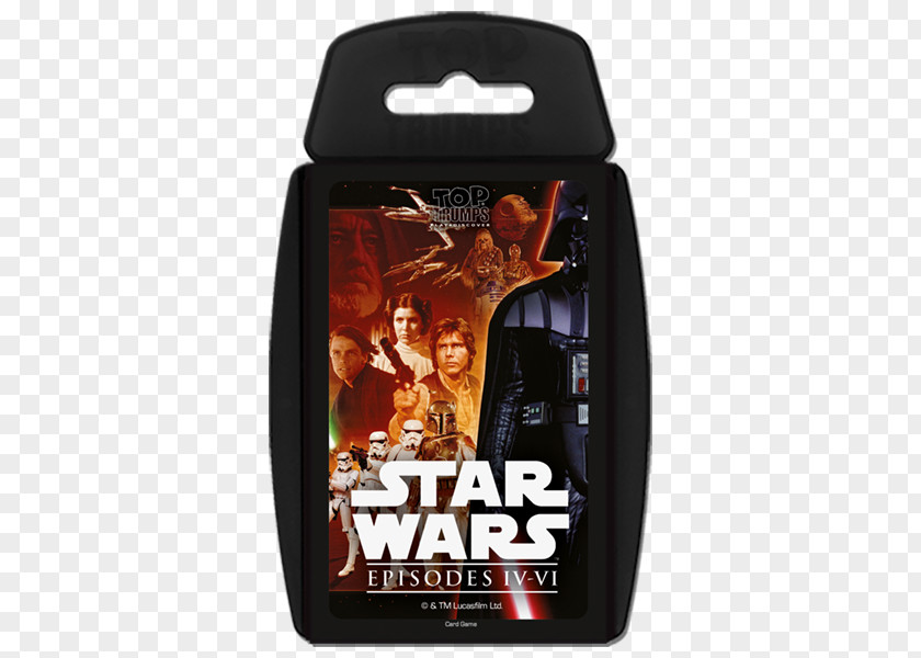 Viñeta Top Trumps Clone Wars Star Card Game PNG