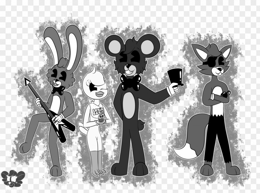 Gang Cartoon Bendy And The Ink Machine Hello Neighbor Drawing 0 Five Nights At Freddy's PNG