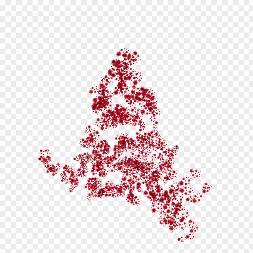 Gliter Christmas Tree Blog Clip Art PNG