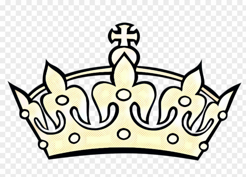 Line Art Fashion Accessory Cartoon Crown PNG