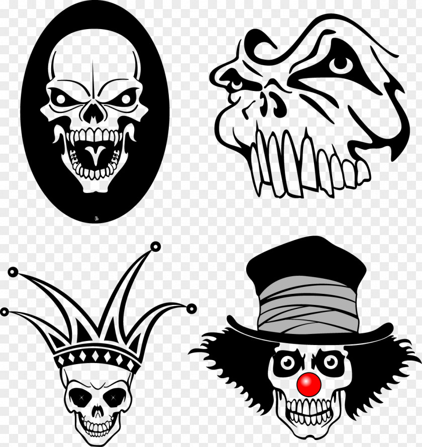 Skull Human Symbolism Clip Art PNG