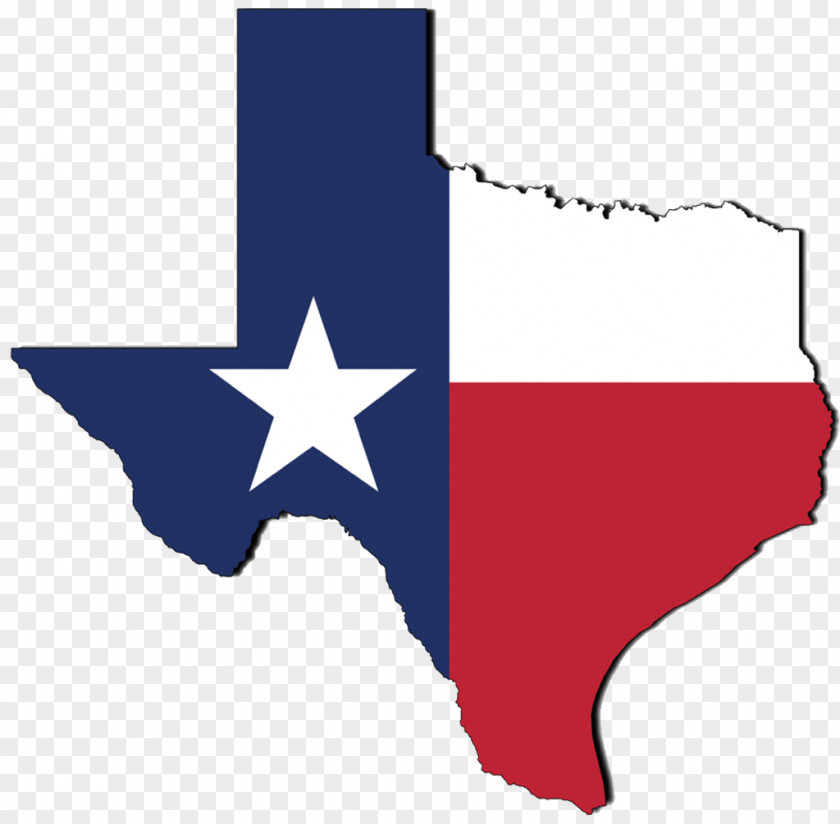 Flag Of Texas Best State Map PNG