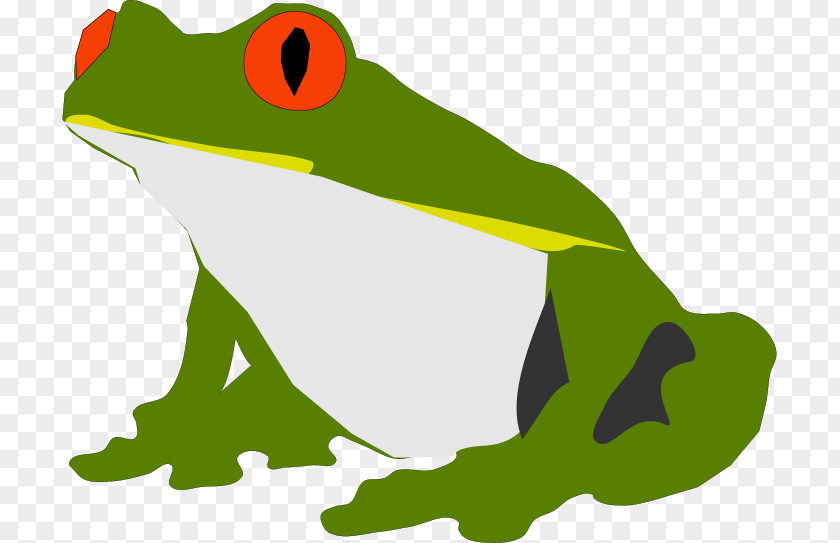Vector Frog Amphibian Favicon Clip Art PNG