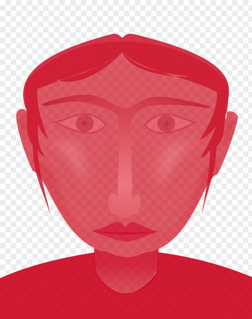 Women Face Line Art Symbol Clip PNG