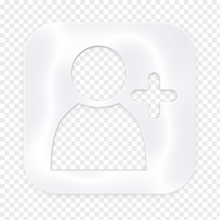 Logo Blackandwhite Account Icon Add Friend PNG