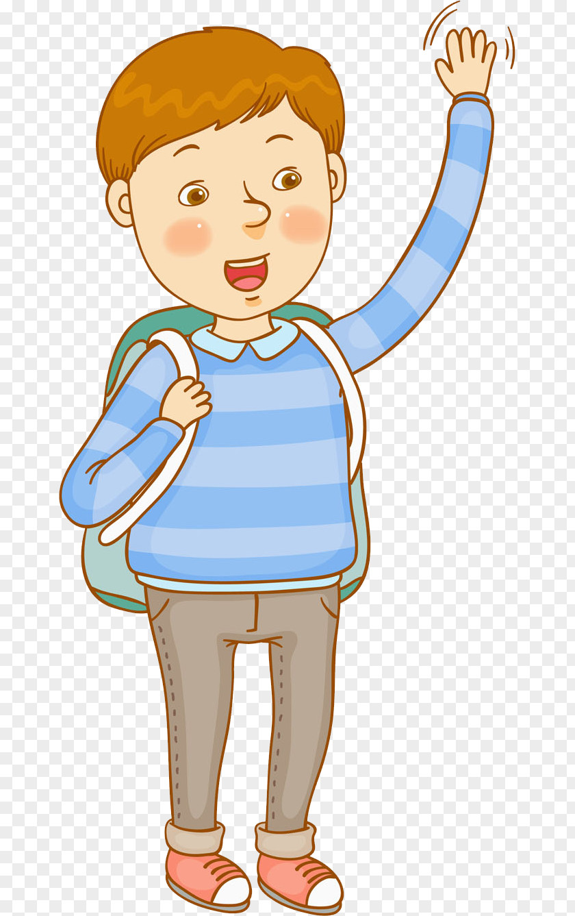 School Boy Cartoon Child PNG