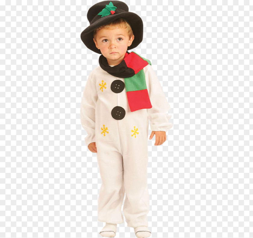 Snowman Costume Child Clothing Dress PNG