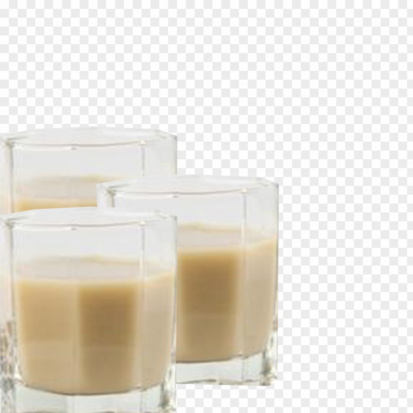 Three Cups Of Milk Soy Cup Sanbeiji Cream PNG