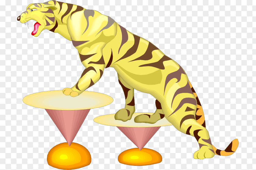 Tiger Lion Cat Circus Jon Arbuckle PNG