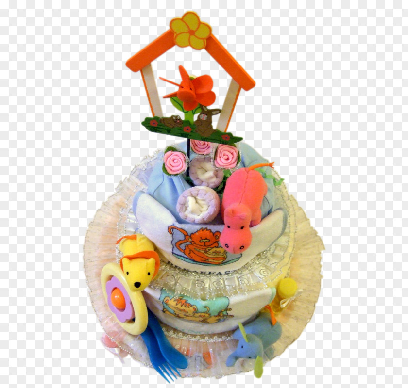 Top View Cake Torte Decorating Sugar Paste Toy PNG