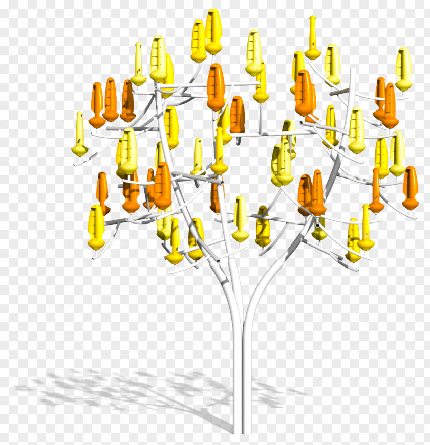 Tree Wind Power Energy Turbine PNG