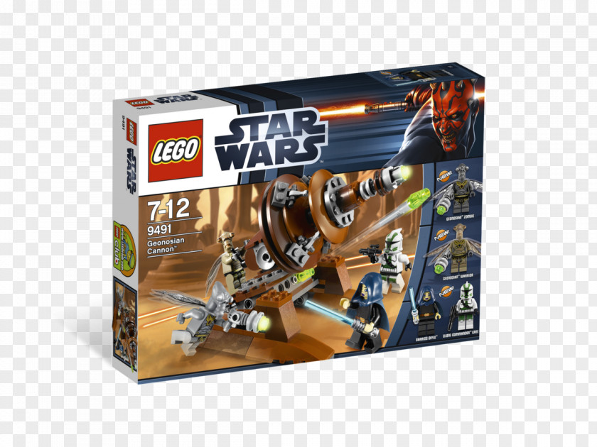 Cannon Clone Wars Lego Star Geonosian PNG