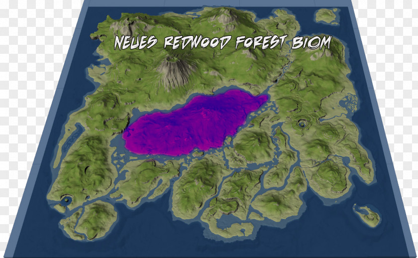 Map Redwood National And State Parks ARK: Survival Evolved Coast Redwoods PNG