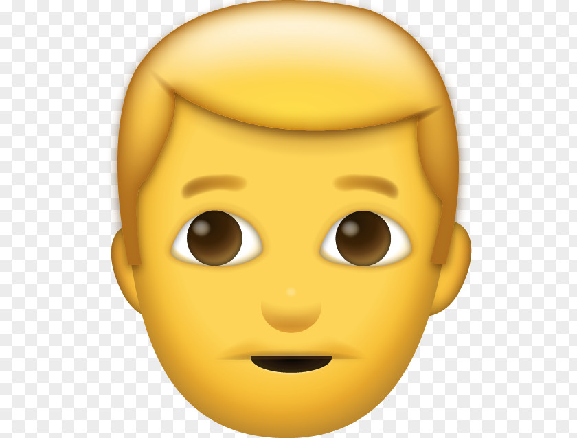 Smiley Emoji Text Messaging Man PNG