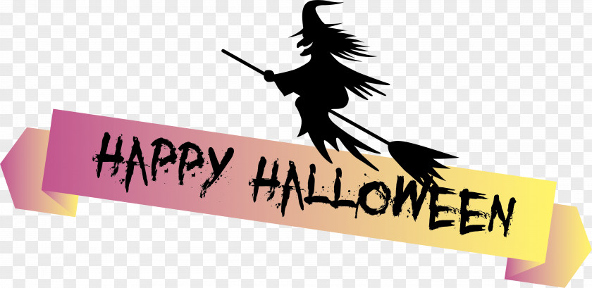 Happy Halloween Banner PNG