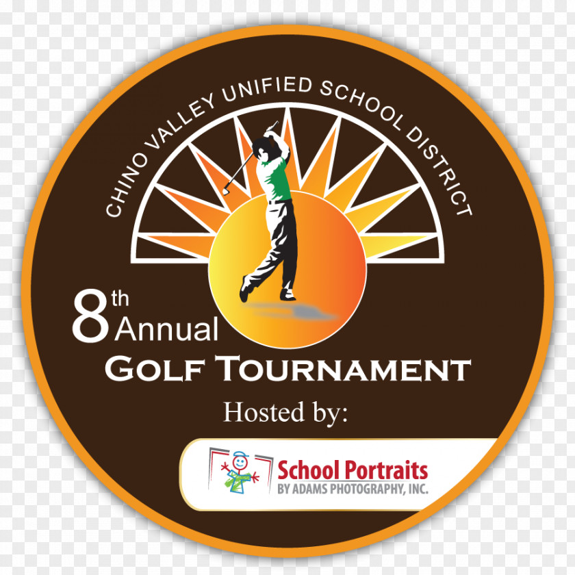 Logo Chino Valley Unified School District Golf Font PNG