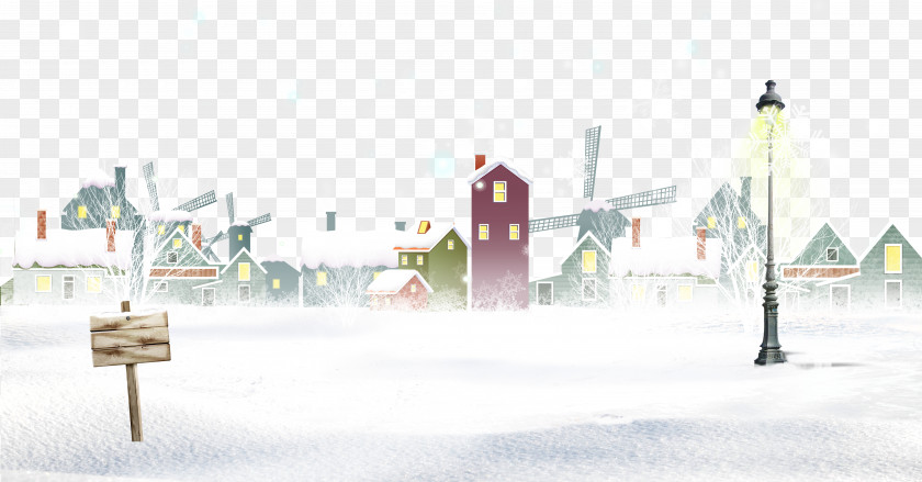 Snow Material Package Snowman Snowflake PNG